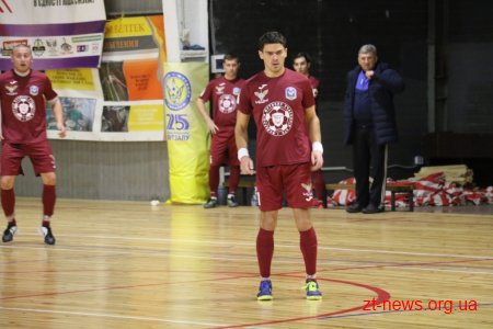 У чемпіонаті Житомира з футзалу ФК «Купол 95» посідає перше місце