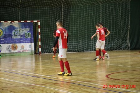 У чемпіонаті Житомира з футзалу ФК «Купол 95» посідає перше місце