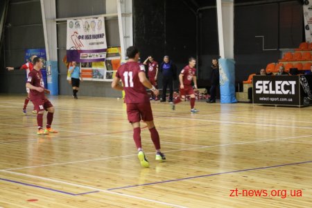 У чемпіонаті Житомира з футзалу ФК «Купол 95» посідає перше місце