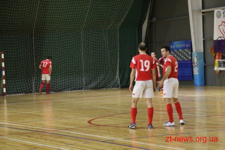 У чемпіонаті Житомира з футзалу ФК «Купол 95» посідає перше місце