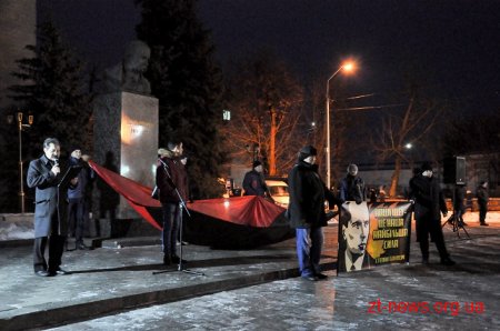 У Житомирі відбулася традиційна смолоскипна хода до дня народження Степана Бандери