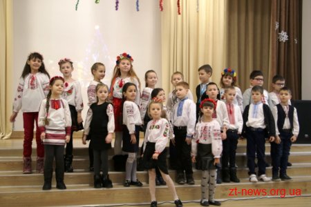 Солодкі подарунки до новорічних свят отримали учні молодших класів у Житомирі