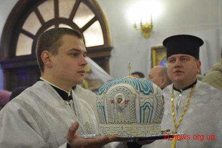 У Свято-Михайлівському кафедральному соборі пройшла святкова служба з нагоди Різдва Христового