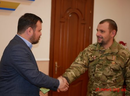 Ще 9 бійців у Житомирі отримали посвідчення добровольця АТО