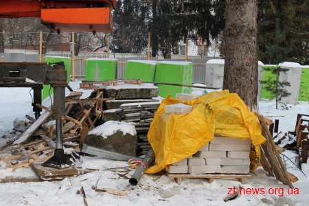 Реконструкція онкологічного диспансеру у Житомирі триває