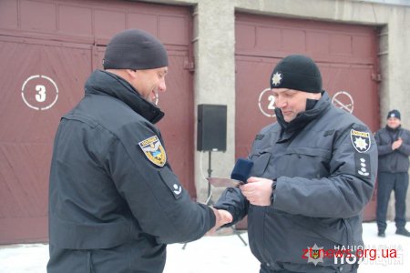 Із зони проведення ООС повернувся зведений загін поліцейських Житомирщини