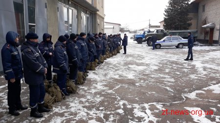 Рятувальники Житомирщини тренувалися евакуйовуватися у разі надзвичайної ситуації