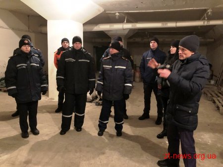 Рятувальники Житомирщини тренувалися евакуйовуватися у разі надзвичайної ситуації