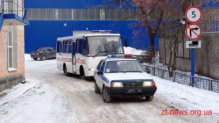 Рятувальники Житомирщини тренувалися евакуйовуватися у разі надзвичайної ситуації