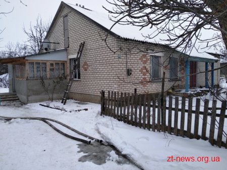 У Брусилові на пожежі в оселі загинуло двоє людей