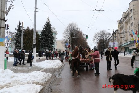 У Житомирі відбувся перший фольклорний фестиваль «Маланка-фест»