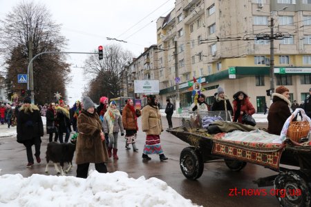 У Житомирі відбувся перший фольклорний фестиваль «Маланка-фест»