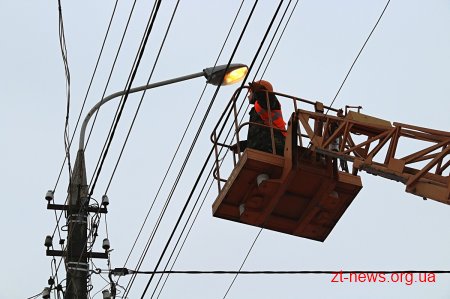 Для повного переходу на світлодіодне освітлення у Житомирі потрібно замінити ще 7500 ліхтарів