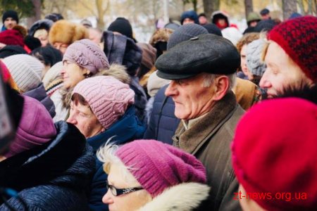 Президент під час робочої поїздки на Житомирщину зустрівся з мешканцями Станишівської ОТГ