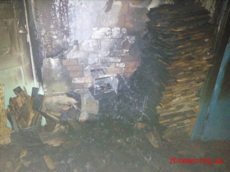 У Житомирському районі на пожежі загинула жінка