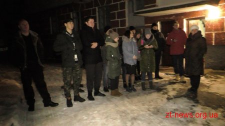 У Житомирі рятувальники та студенти відпрацювали порядок дій при виникненні пожежі у гуртожитку