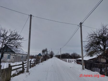 В Тетерівській ОТГ відновлюють вуличне освітлення