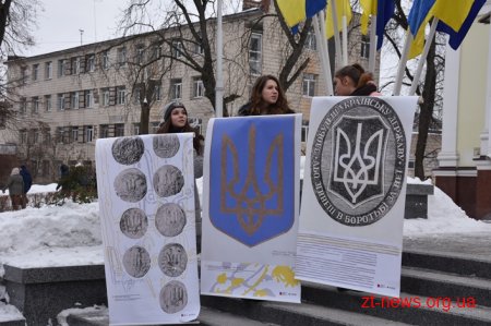 Сотні житомирян долучилися до створення «живого» ланцюга єдності