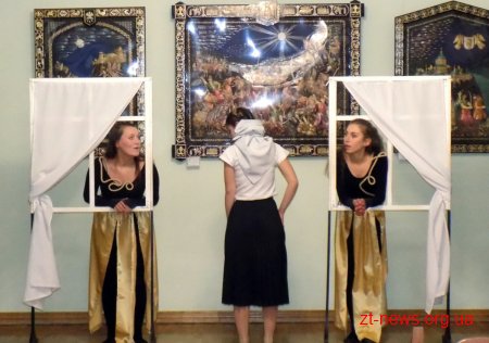 В Домі української культури театр «Шарж» презентував естрадно-публіцистичну виставу "Райська земля"