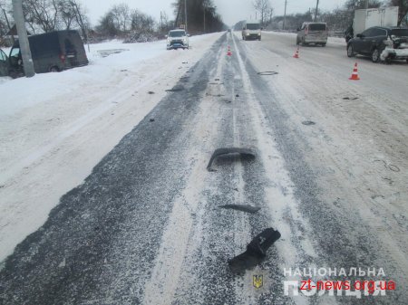 У Бердичівському районі водій ГАЗелі під час маневру повороту не пропустив Опель