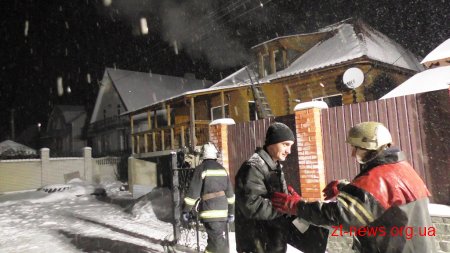 На Житомирщині через несправну піч горів будинок