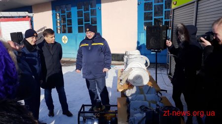 Житомирський міський голова передав вогнеборцям спорядження на суму понад 700 тис. грн
