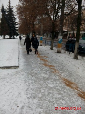 Перелік об’єктів, які отримали зауваження щодо прибирання в зимовий період