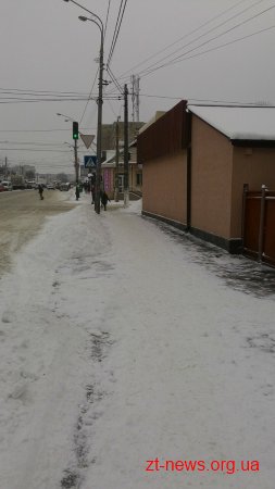 Перелік об’єктів, які отримали зауваження щодо прибирання в зимовий період