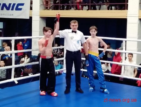 Житомирські кікбоксери перемогли на чемпіонаті України