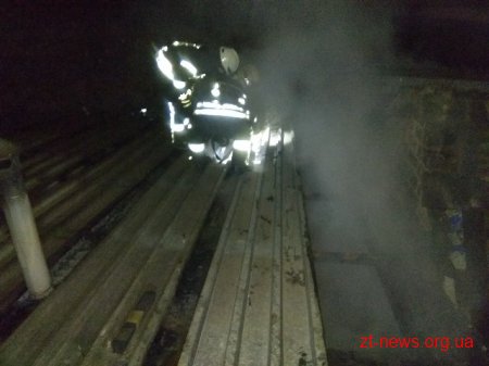 В одній з багатоповерхівок Житомира сталася пожежа в квартирі