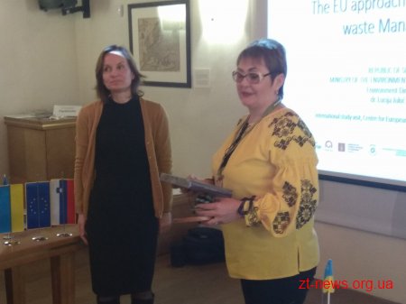 Фахівці громад Житомирщини переймають досвід управління відходами у Словенії
