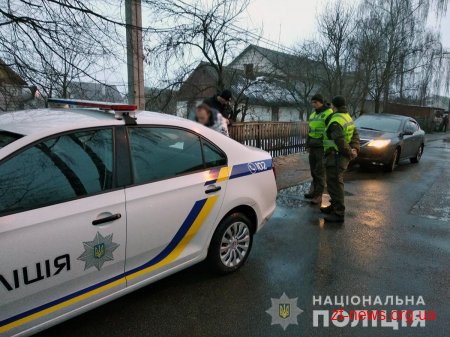 На Чуднівщині поліція та нацгвардійці провели профілактичне відпрацювання