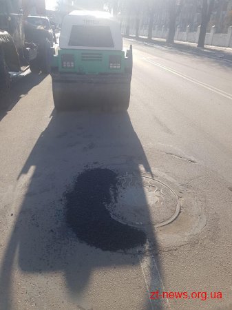 У Житомирі розпочали ремонт аварійних ділянок доріг