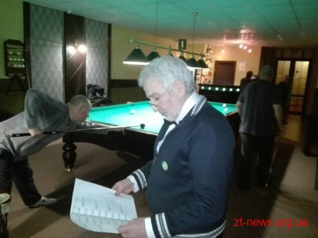 До річниці заснування клубу більярдного спорту «Академія» відбувся міський турнір