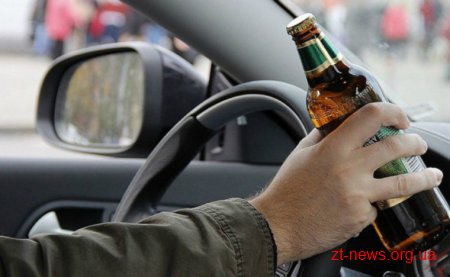 Протягом нічного чергування патрульні у Житомирі виявили чотирьох водіїв з ознаками сп’яніння