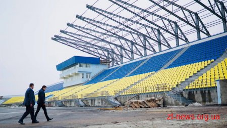 Ігор Гундич на вихідних перевірив хід робіт на об’єктах, які реконструюють у Житомирі