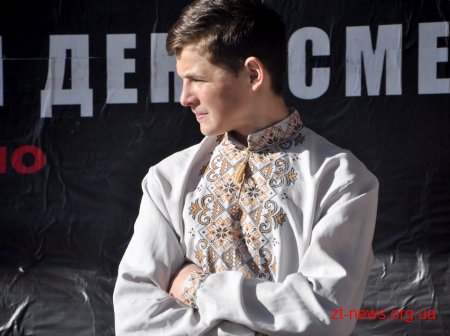 Творча група стрічки «Чорний козак» у Житомирі показала свій фільм та провела благодійний аукціон