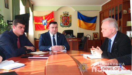 Спостерігачі за виборами Місії ОБСЄ поспілкувались з керівництвом поліції Житомирщини