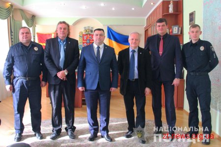 Спостерігачі за виборами Місії ОБСЄ поспілкувались з керівництвом поліції Житомирщини