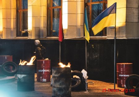 Сотні житомирян на майдані Корольова вшанували пам’ять Героїв Небесної Сотні