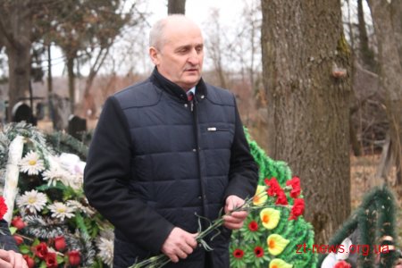 Володимир Ширма відвідав могилу Сабіни Галицької, яка загинула в зоні ООС
