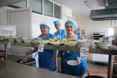 Фахівці департаменту освіти Житомира відвідали їдальню ліцею №25