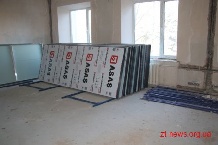 У Житомирі продовжується будівництво сучасного центру надання соціальних послуг
