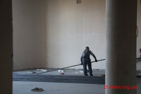 У Житомирі продовжується будівництво сучасного центру надання соціальних послуг