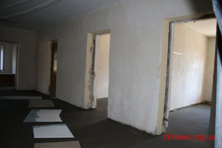 У Житомирі продовжується будівництво сучасного центру надання соціальних послуг