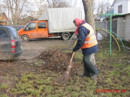 У Житомирі розпочали прибирання вулиць від сміття