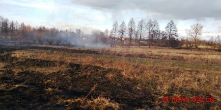 За добу вогнеборцями області ліквідовано 21 пожежу сухої трави та сміття
