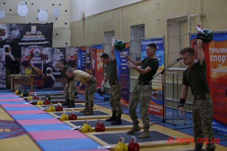 У Житомирі відбулися змагання з гирьового спорту