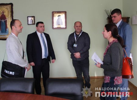 Керівник поліції Житомирщини зустрівся з міжнародними спостерігачами місії ENEMO