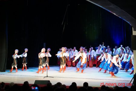 Ювілейний концерт Національного хору імені Г. Верьовки відбувся у Житомирі